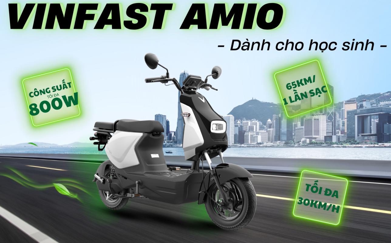 Vinfast AMIO dành cho học sinh 2026