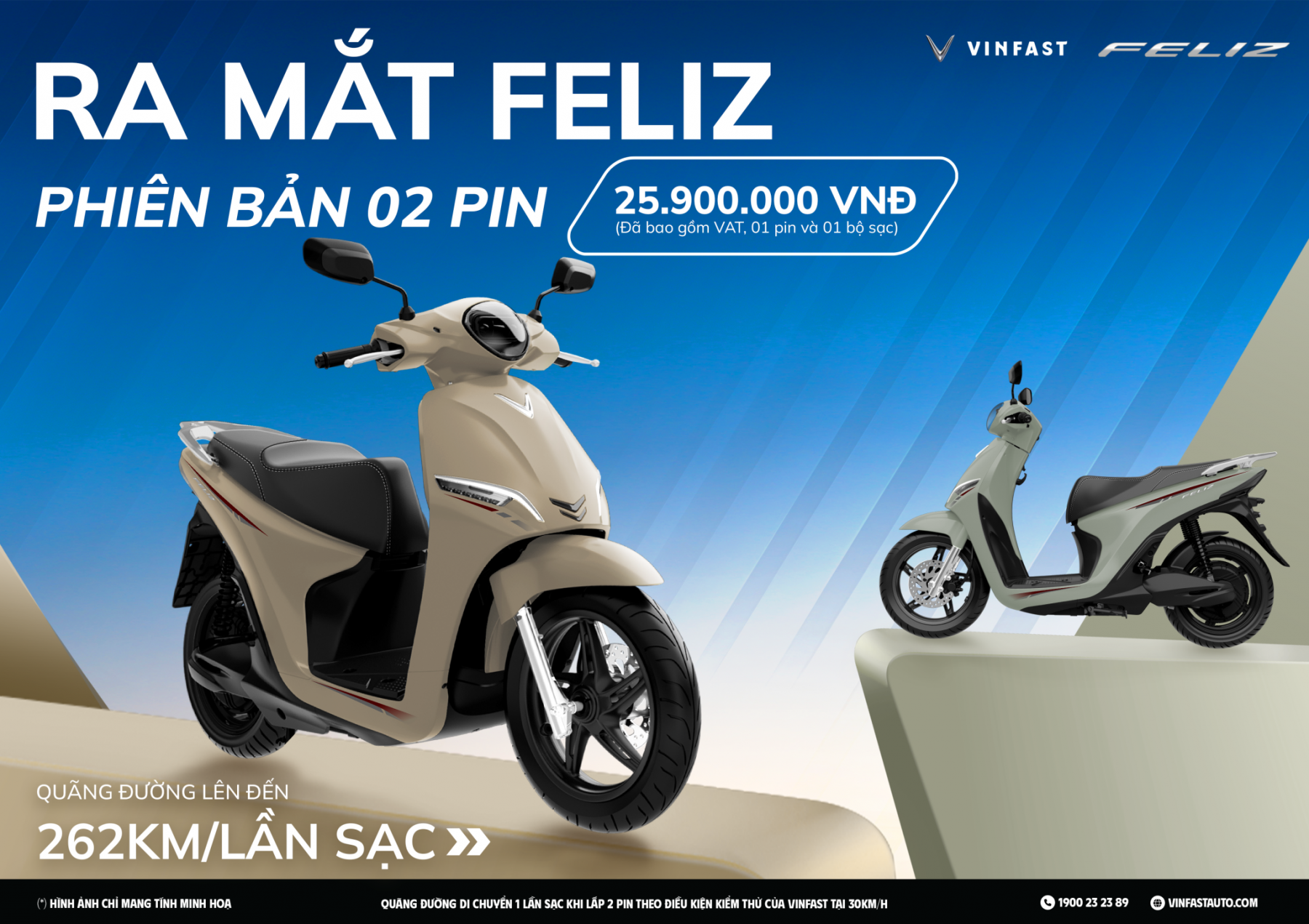 Feliz 2025 Phiên bản 02 Pin