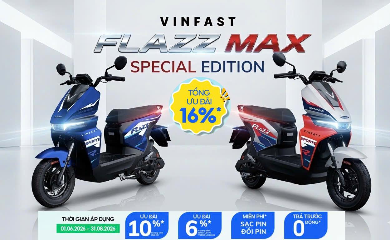 FLAZZ MAX - SPECIAL EDITION ĐẬM CHẤT THỂ THAO